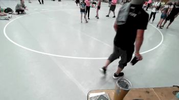 57-71 lbs Cons. Semi - Bailey Flanigan, Bulls Wrestling Club vs Elizabeth Agajanian, Sandwich Wrestling Club