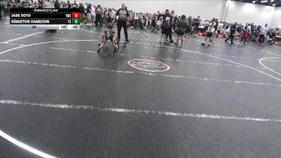 88 lbs Round 3 (8 Team) - Kingston Hamilton, Team Gotcha vs Jase Soto, Team Mat Clash