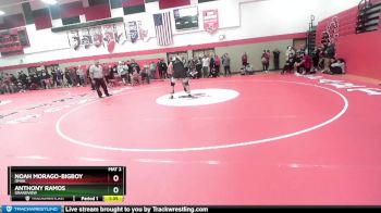 285 lbs Semifinal - Noah Morago-Bigboy, Omak vs Anthony Ramos, Grandview