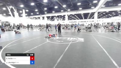 58 lbs Consolation - Sebastian Axtle, Savage House WC vs Jase Jauregui, Turlock WC