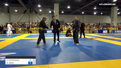 DAVID ALBERT ANTILLON vs JOHN P CAMBRONERO 2019 American National IBJJF Jiu-Jitsu Championship