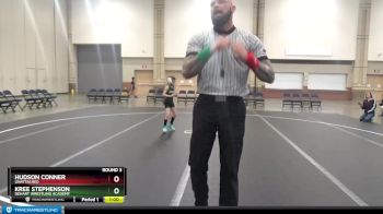 56 lbs Round 3 - Kree Stephenson, DeHart Wrestling Academy vs Hudson Conner, Unattached