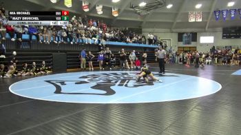 100 lbs Cons. Round 3 - Mazy Druschel, Vinton-Shellsburg vs Mia Michael, Union Community