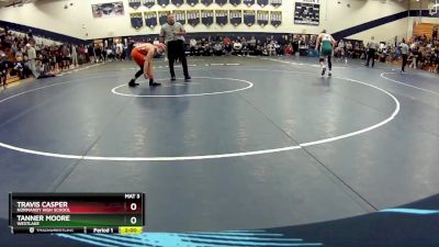 132 lbs Champ. Round 2 - Travis Casper, Normandy High School vs Tanner Moore, WestLake