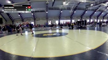 157 lbs Champ. Round 1 - Braxton Miller, West Liberty vs Luke Ankney, Gannon Unattached