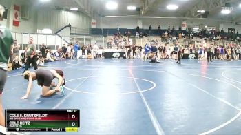 135 lbs Champ. Round 2 - Cole Reitz, Martin HS vs Cole S. Krutzfeldt, Big Game Wrestling Club