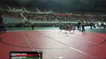 D4-106 lbs Cons. Semi - Cimmaron Curley, Ganado vs Jaeman Wesolek, Arizona Lutheran