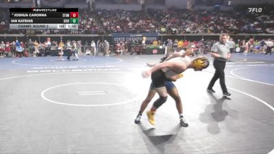D 1 157 lbs Champ. Round 2 - Ian Katehis, Covington vs Joshua Caronna, St. Amant