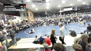 132 lbs Semifinal - Eian Schwecke, Moscow vs Billy Weisgerber, Mead