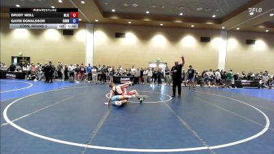 126 lbs Cons. Round 3 - Brody Neill, New Jersey vs Gavin Donaldson, Connecticut