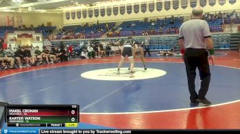 132 lbs Round 1 (16 Team) - Makel Cronan, Villa Rica vs Karter Watson, Greenbrier