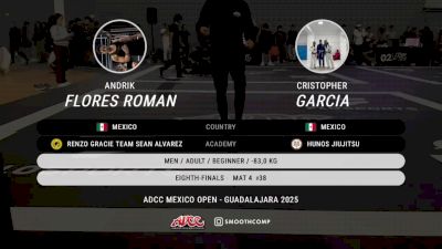 Andrik Flores Roman vs Cristopher Garcia 2025 ADCC Guadalajara Open