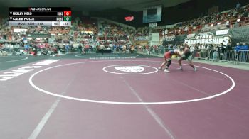 215 lbs Cons. Round 2 - Reilly Neis, Eudora HS vs Caleb Holle, Mulvane HS