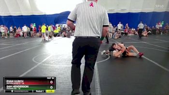 110 lbs Round 5 (8 Team) - Evan Ulrich, Dayton Bandits vs Sam Henderson, Phoenix WC