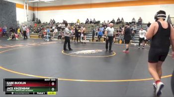 J-14 lbs Round 1 - Jace Kinzenbaw, Hawkeye Wrestling Academy vs Gabe Bucklin, LMWC