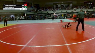 45 lbs Cons. Round 1 - Caspyn Luthi, MAHACA vs Jordan Cardinal, K-M