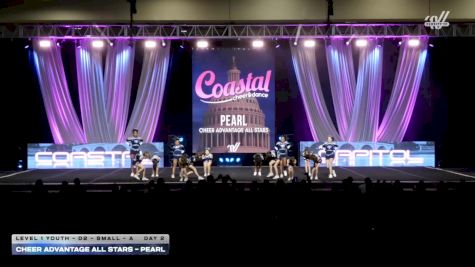 Cheer Advantage All Stars - PEARL [2026 L1 Youth - D2 - Small - A Day 2] 2026 Coastal at the Capitol Super Nationals