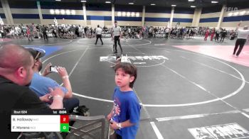 54 lbs Consi Of 8 #1 - Bear Holloway, Mat Demon WC vs Fitz Legend Moreno, Red Wave WC
