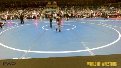 43 lbs 5th Place - Isaac Estrada, Top Rank Hammers vs Jude DeWeerd, Westshore Wrestling Club