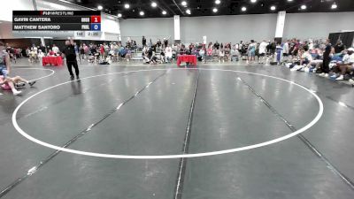 150 lbs Gavin Cantera, Ohio Gray vs Matthew Santoro, Pennsylvania Blue