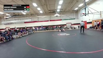 150 lbs Round 1 (6 Team) - Bridger Herring, Rawlins vs Wes Holman, Glenrock