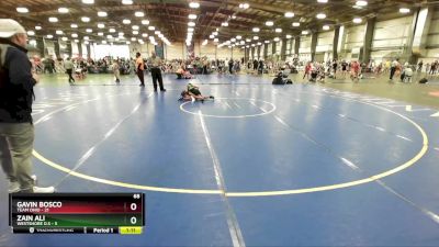 68 lbs Rd# 10- 4:00pm Saturday Final Pool - Gavin Bosco, Team Ohio vs Zain Ali, Westshore D.S