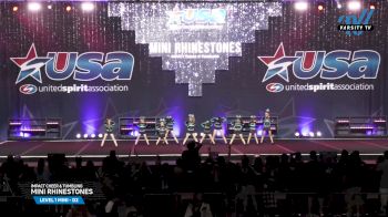 Impact Cheer & Tumbling - Mini Rhinestones [2025 L1 Mini - D2 Day 3] 2025 USA All Star Cheer Super Nationals