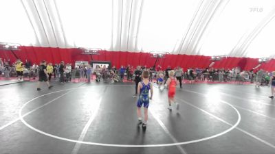 77 lbs Cons. Round 1 - Soren Gowen, Pinnacle Wrestling Club vs Brayden Strand, Top Dawgs Wrestling