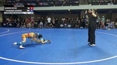 74 lbs Cons. Sub-quarters - Samson Beyer, The Best Wrestler vs Talmadge Dawkins, Treehouse Wrestling