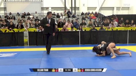 Jessica Correa Delboni vs Lillian Tran 2024 World IBJJF Jiu-Jitsu No-Gi Championship