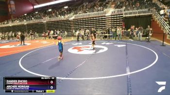 49 lbs Quarterfinal - Zander Enciso, Casper Wrestling Club vs Archer Morgan, Douglas Wrestling Club