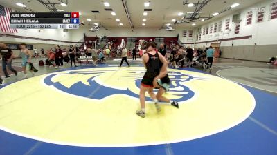 150 lbs Consolation - Joel Mendez, Yale Street vs Elijah Heilala, Lacey Lions