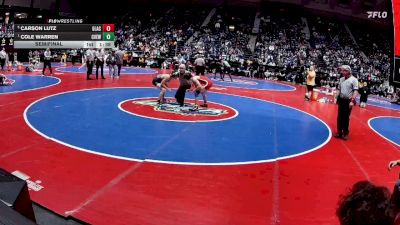 113-5A Semifinal - Cole Warren, Creekview vs Carson Lutz, Glynn Academy