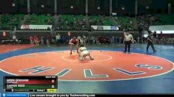 152 lbs Cons. Round 5 - Aiden Goggans, Scottsboro vs Carter Reed, Jasper