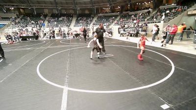 58 lbs Consi Of 8 #1 - Grayson Varnell, Claremore Wrestling Club vs Jonny Lewis, Tulsa Blue T Panthers