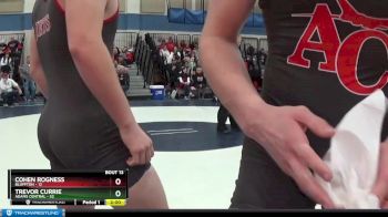 195 lbs Quarters & Wb (16 Team) - Trevor Currie, Adams Central vs Taven Frees, Bluffton