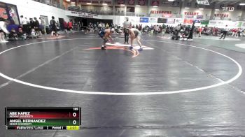 165 lbs Champ. Round 3 - Angel Hernandez, Keiser University vs Abe Hafez, Midway University