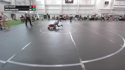 92-96 lbs Round 3 - Mike Sargsyan, Cowboys vs Rob Waller, All-American