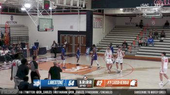 Replay: Limestone vs Carson-Newman | Dec 7 @ 4 PM