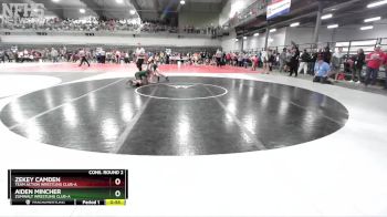 140 lbs Cons. Round 2 - Aiden Mincher, Zumwalt Wrestling Club-A  vs Zekey Camden, Team Action Wrestling Club-A