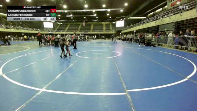 Rr Rnd 1 - Karson Cossaboon, Greenwich vs Adonis Ferguson, Pikesville