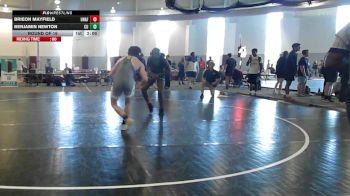 184 lbs Round Of 16 - Brieon Mayfield, Unaffiliated HS vs Benjamin Newton, Coker