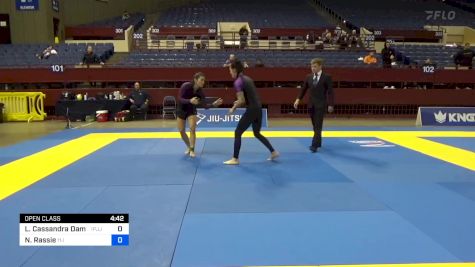 Leila Cassandra Damato vs Nisanne Rassie 2024 Pan IBJJF Jiu-Jitsu No-Gi Championship
