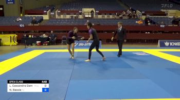 Leila Cassandra Damato vs Nisanne Rassie 2024 Pan IBJJF Jiu-Jitsu No-Gi Championship