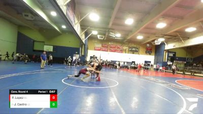 175 lbs Cons. Round 4 - Julian Castro, La Quinta vs Pedro Lopez, Bell Gardens