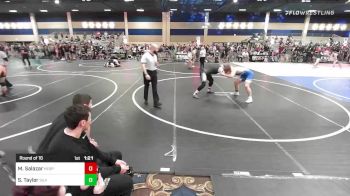 190 lbs Round Of 16 - Michael Salazar, Hesperia HS vs Sean Taylor, Silverback WC