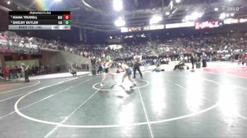 130 lbs Cons. Round 4 - Shelby Butler, Eagle vs Kiana Trudell, Meridian