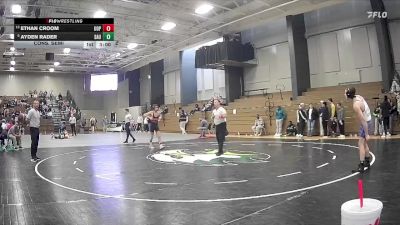 133 lbs Cons. Semi - Ayden Rader, St. Andrews University vs Ethan Croom, University Of Pikeville