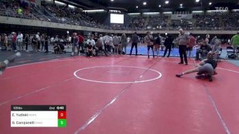 105 lbs Quarterfinal - Edmund Yudiski, Wernersville vs Gabe Campanelli, Chaddsford