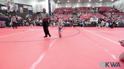 37 lbs Consolation - Kannon Engelhardt, Mojo Grappling Academy vs Titus Combs, Buck Pride Wrestling